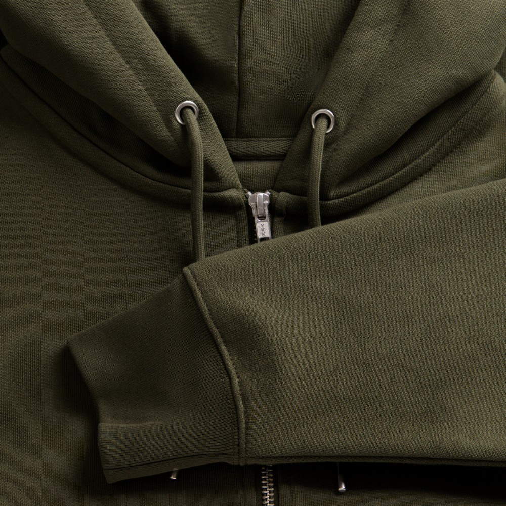 Le classique sweat-shirt vert - kaki