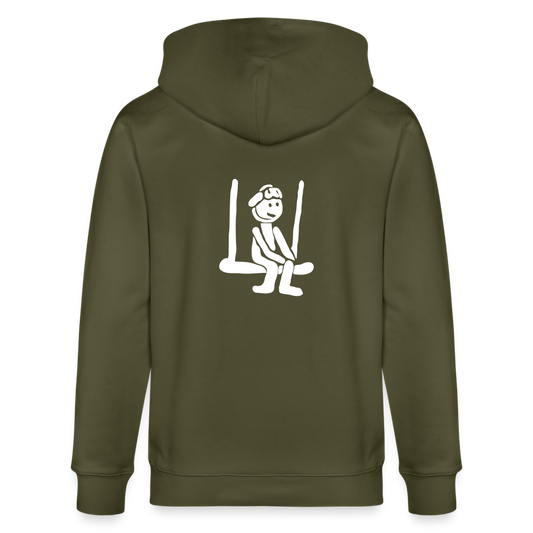 Le classique sweat-shirt vert - kaki