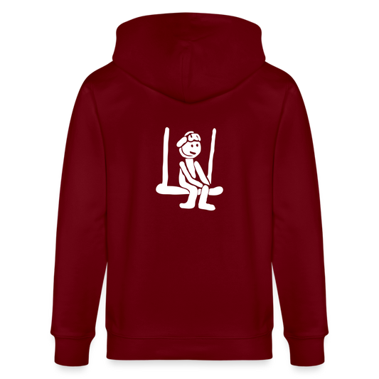Le classique sweat-shirt bordeaux - bordeaux