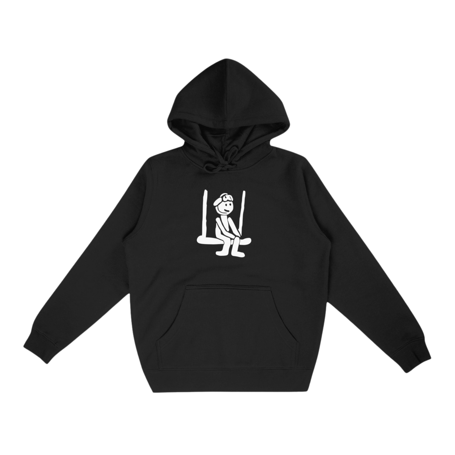 Sweat à capuche charbon