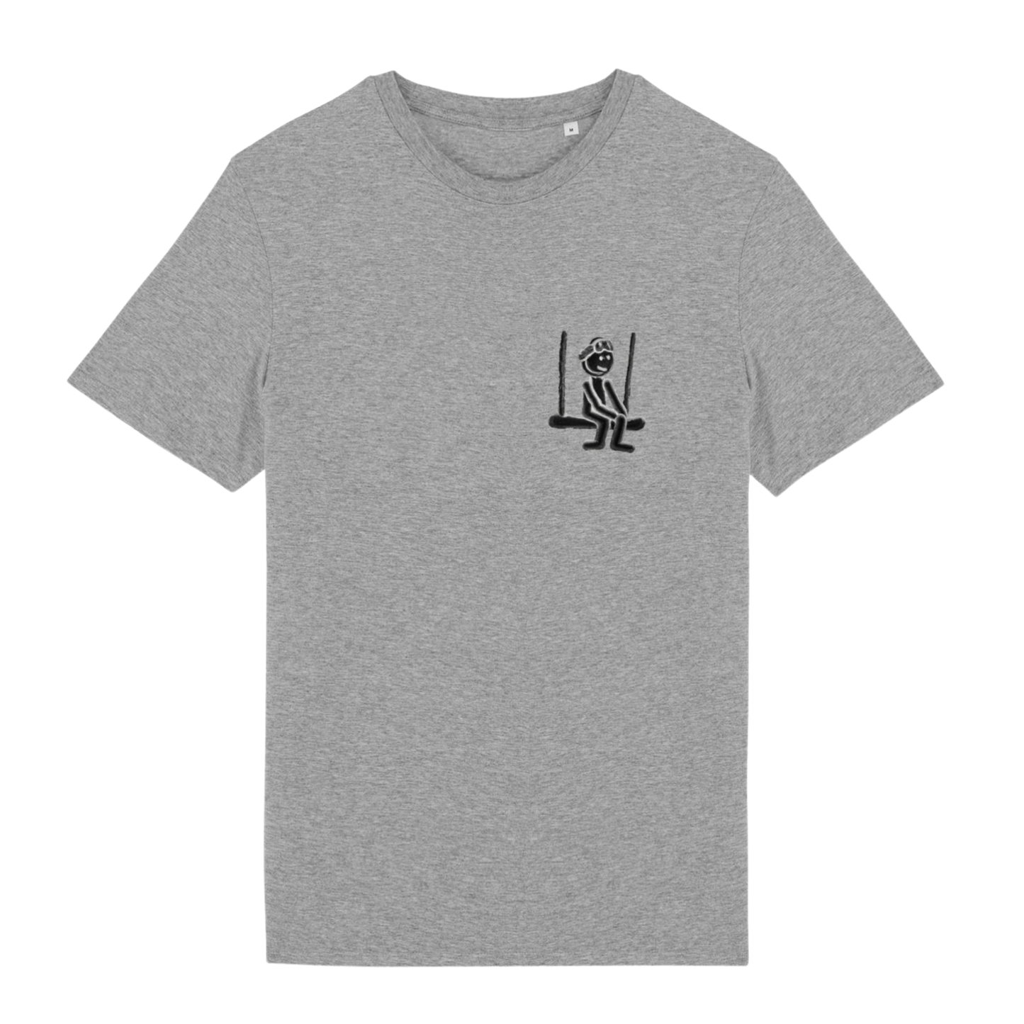 T-shirt gris antarcite