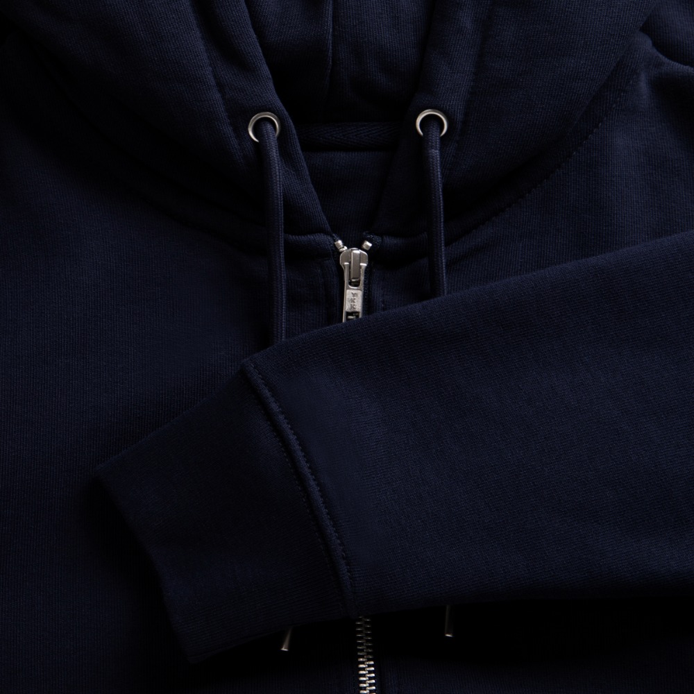 Veste à capuche marine foncée